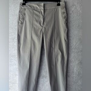 Rachel Zoe High Waist Capri Straight Leg Cropped Women Pants Size 14